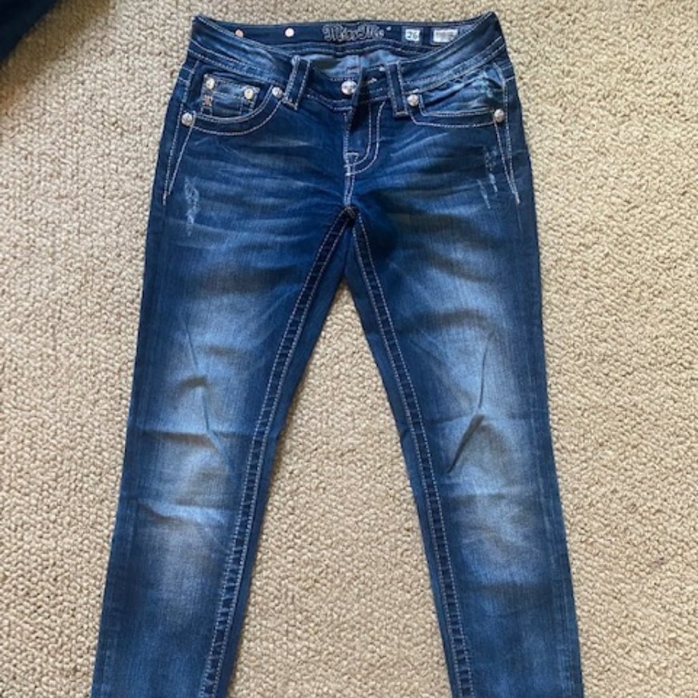 Miss Me Jeans Signature Rise Skinny